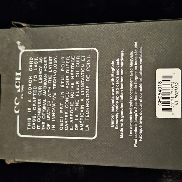 Coach Tan Leather MagSafe Wallet - Picture 4 of 6